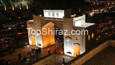 معرفی مکان های دیدنی شیراز در شب